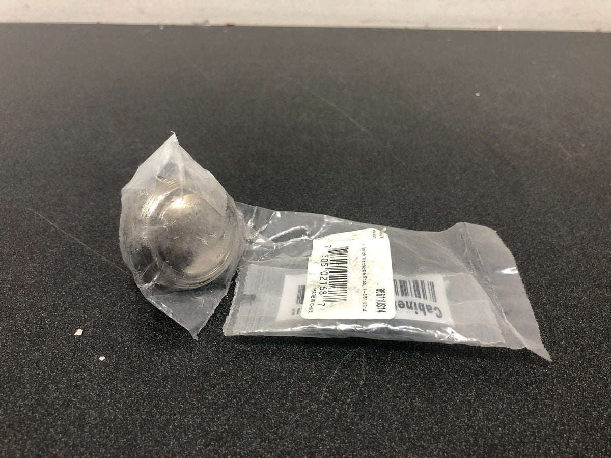 Emtek 86611US14 Norwich 1-5/8 Inch Mushroom Cabinet Knob from the Traditional Collection - Polished Nickel