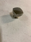 Emtek 86450US15 Freestone 1-1/4 Inch Square Cabinet Knob from the Urban Modern Collection - Satin Nickel