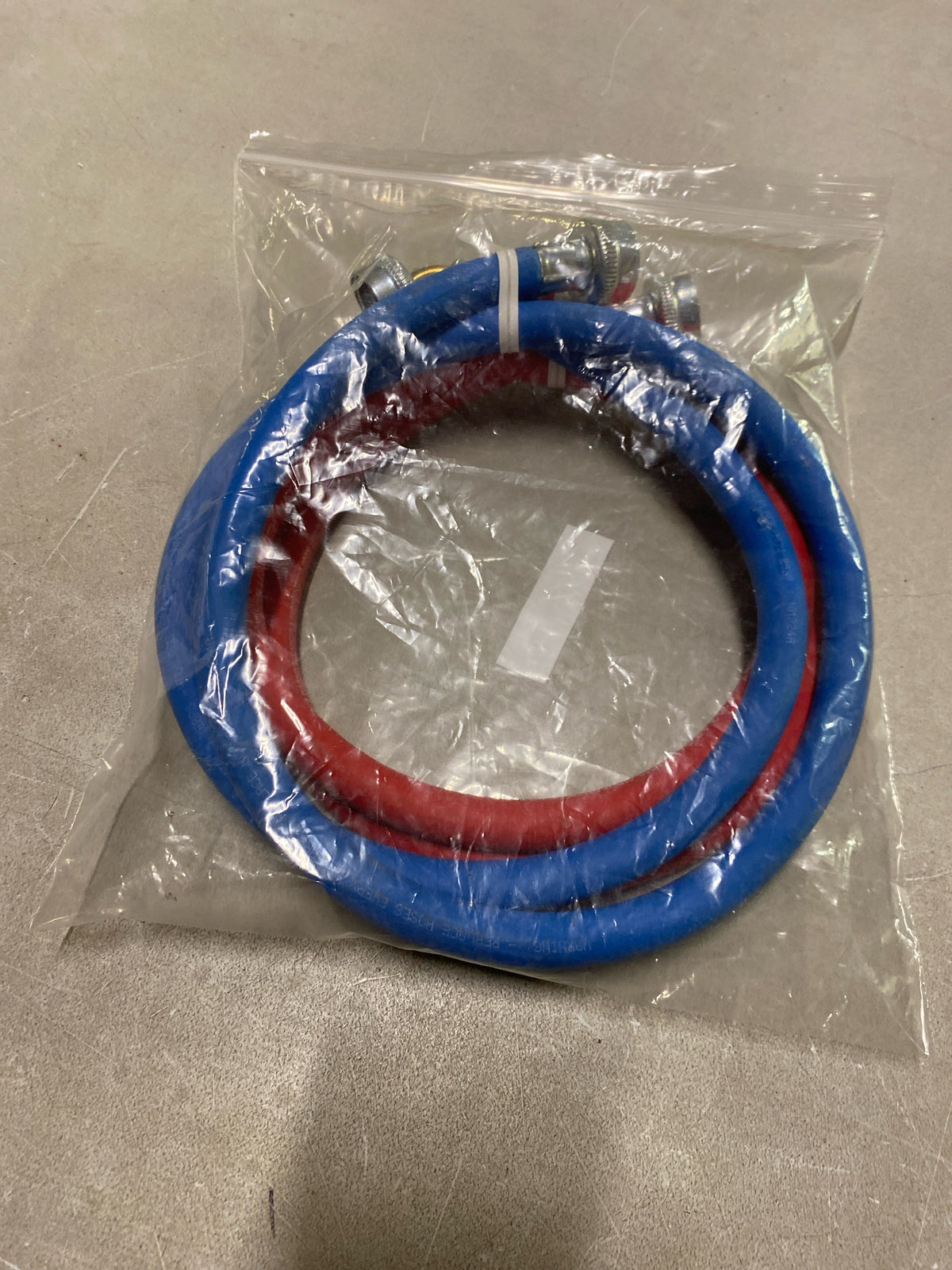 Everbilt EB14X10007 4FT RED/BLUE RUBBER WASHER HOSES 2PK