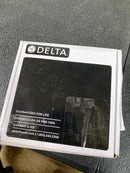 Delta DT021203-SS Straight Supply Stop Valve with Dial Handle - Less Supply Line - Brilliance Stainless