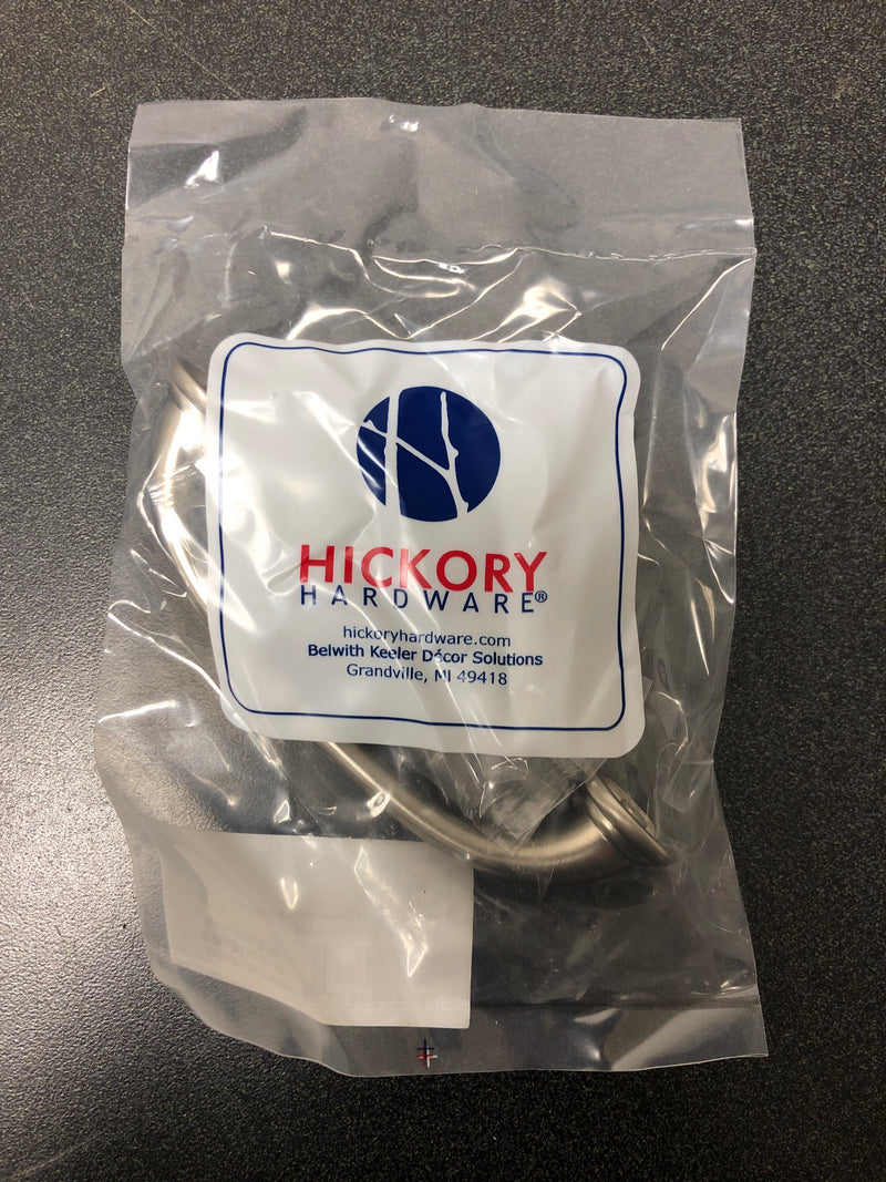 Hickory Hardware P2281-SS Zephyr 3-3/4" Center to Center Modern Industrial Curved Cabinet Handle / Drawer Pull - Stainless Steel