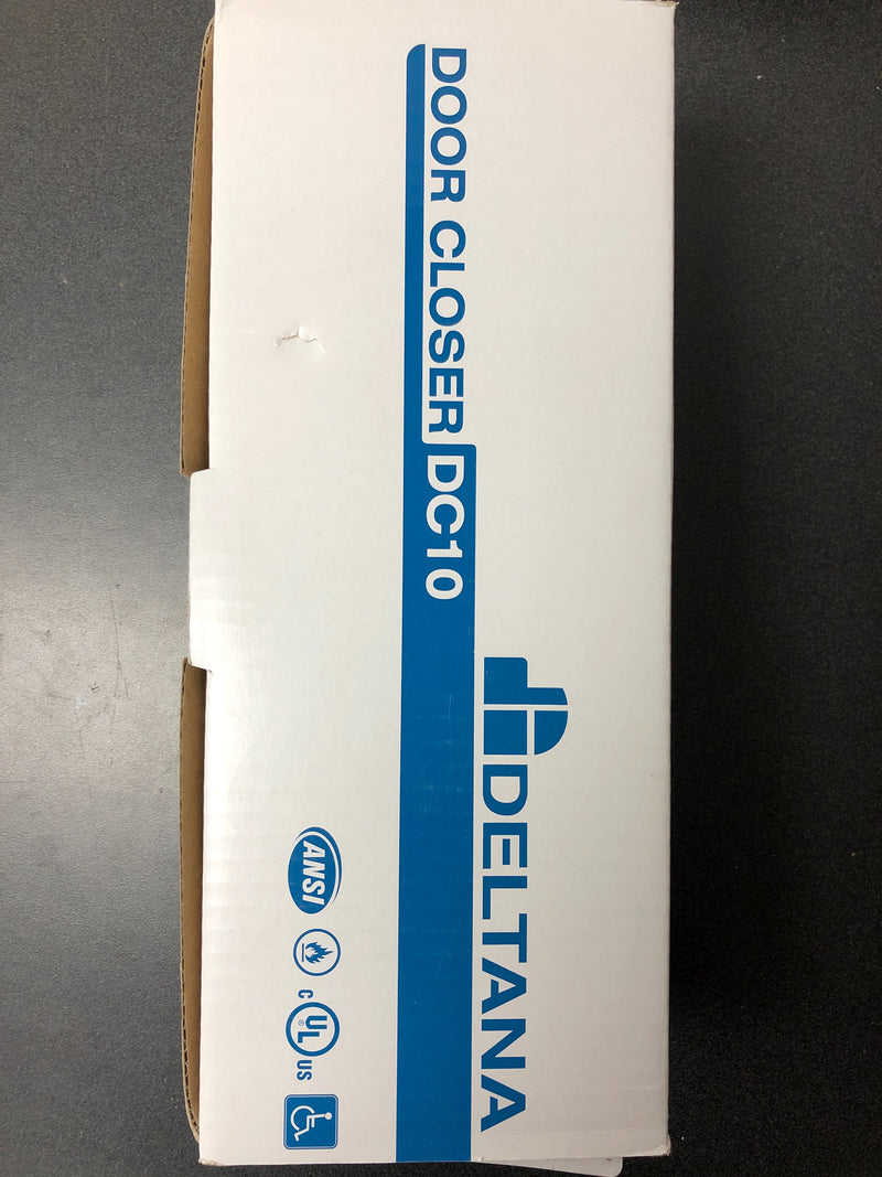 Deltana DC1050-DURO ADA Compliant Adjustable Spring Sizes 1-4 Surface Mount Door Closer - Duro