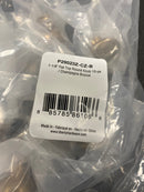 Franklin Brass P29523Z-CZ-B Fulton 1-1/8 Inch Mushroom Cabinet Knob - Pack of 10 - Champagne Bronze