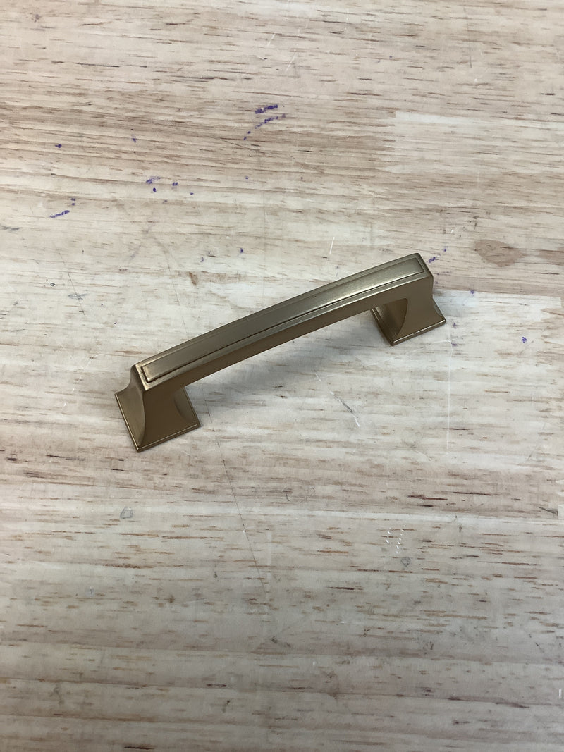 Amerock BP53030CZ Mulholland 3 Inch Center to Center Handle Cabinet Pull - Champagne Bronze