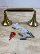 Kohler K-27429-2MB Tone Wall Mounted Pivoting Toilet Paper Holder - Vibrant Brushed Moderne Brass