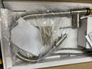 Rohl LS57L-STN-2 Pirellone 1.8 GPM Single Hole Pull Down Kitchen Faucet - Satin Nickel