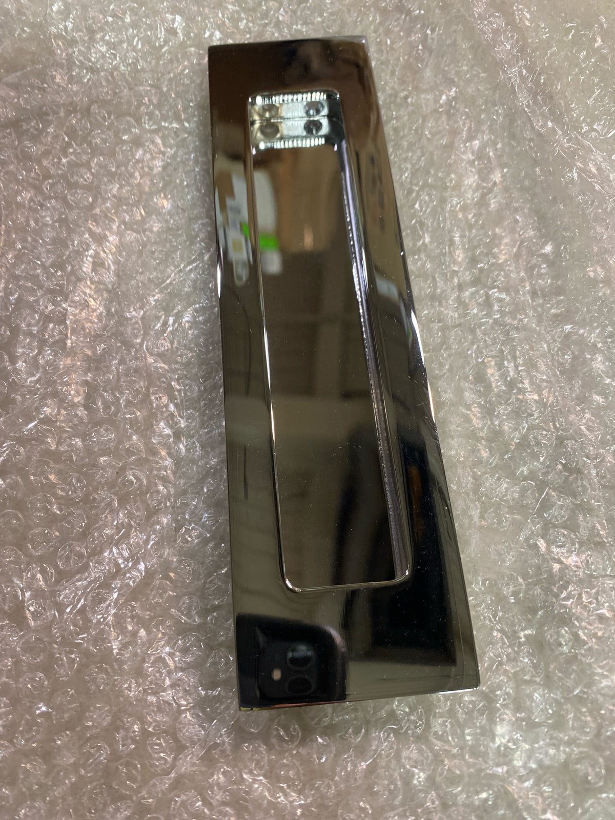 Deltana FP7178U26 Solid Brass 7" Flush Sliding Door Pull - Polished Chrome