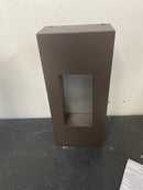 Minka Lavery 72371-615B 2 Light Pocket Lantern in Dorian Bronze Finish w/Brushed Aluminum Center Accent