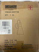 1 Light Wall Sconce In Contemporary Style-16.25 Inches Tall And 7.25 Inches Wide-Textured Black Finish Capital Lighting 650311Xk