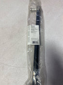 Signature Hardware 489595 Lazzara 18 Inch Center to Center Hammered Appliance Pull - Matte Black / Polished Nickel