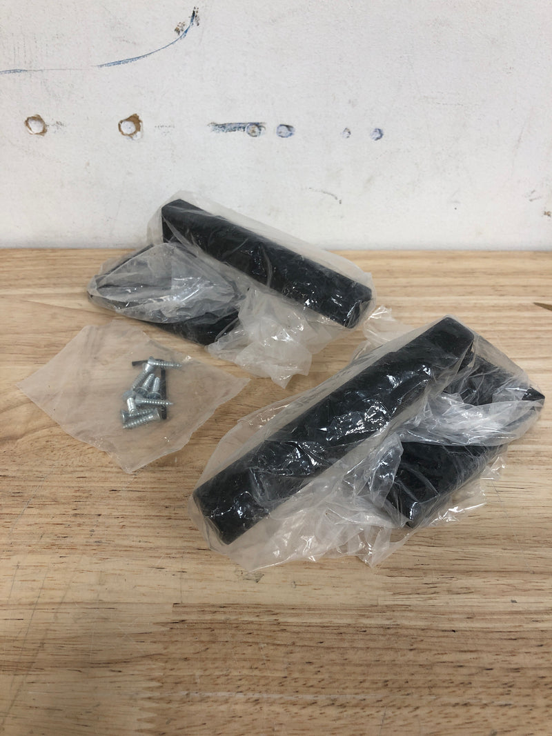 Emtek 5052HECLH Hercules Left Handed Non-Turning Two-Sided Dummy - Black