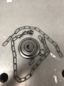 Tatahance W1340111208-Z 8-Light Walnut plus Black Retro Farmhouse Style Chandelier for Kitchen with no bulbs included