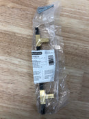 Amerock BP778128BGLMB Urbanite 5-1/16 Inch Center to Center Bar Cabinet Pull - Brushed Gold / Matte Black