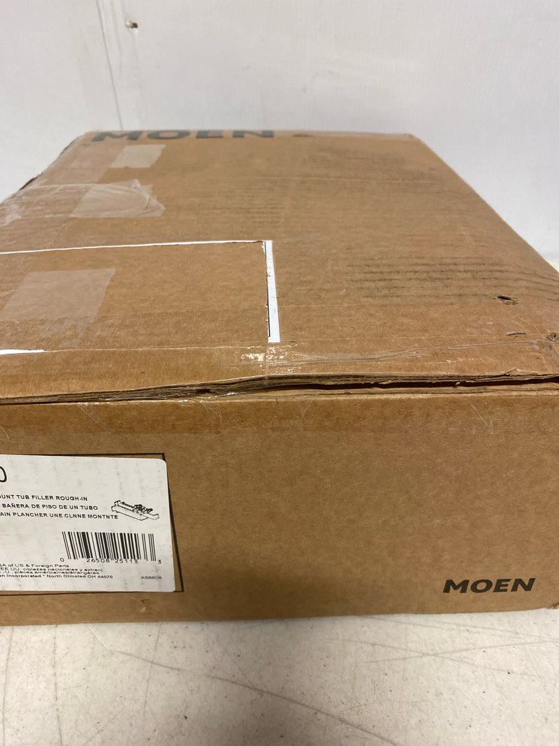 Moen TS50100 Joist Floor Mounted Tub Filler Rough-In Valve (With Stops) - N/A