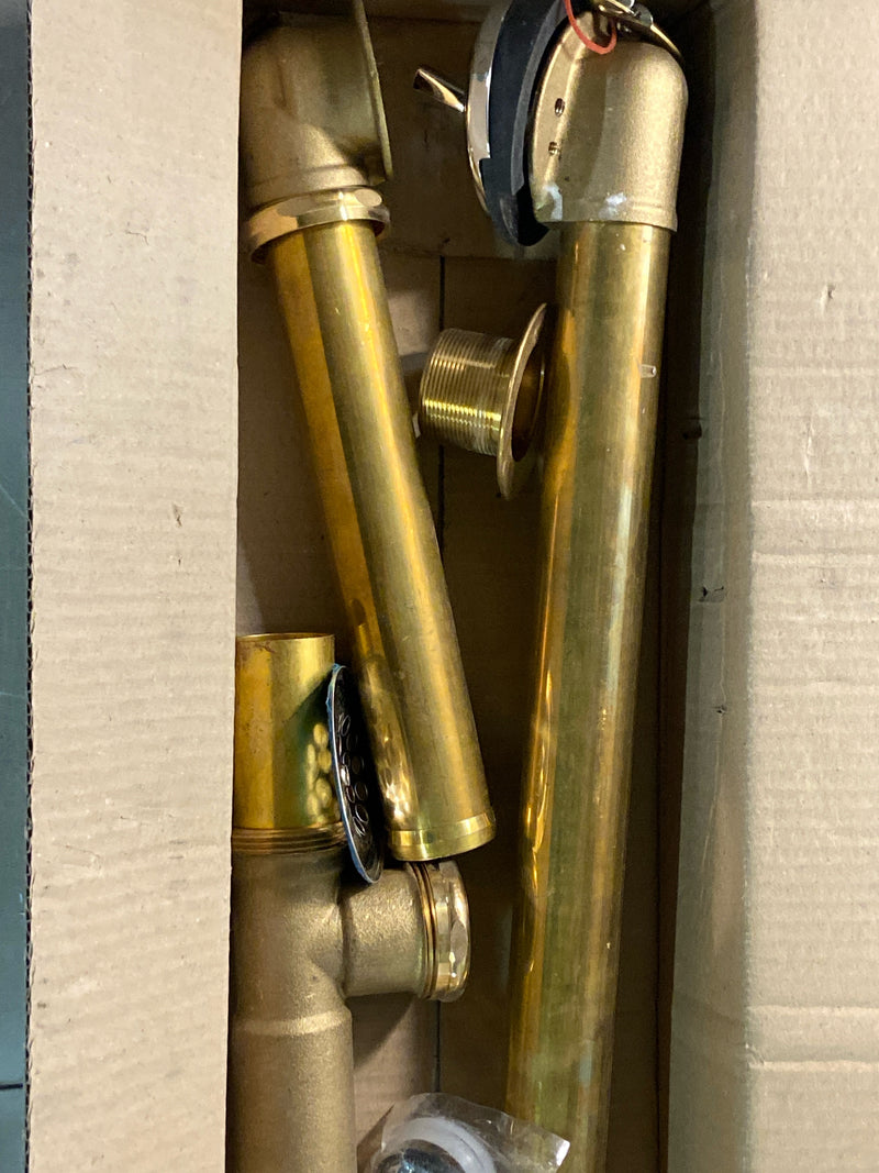 PROFLO PFWO250 Tub and Shower Waste/Overflow Drain - For tubs 18" - 24" Tall - Chrome