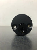 Emtek 4830US19 Baden Double Cylinder Keyed Entry Handleset - Flat Black