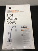 InSinkErator F-HC1100PN Indulge Instant Hot Water Dispenser, Double Handle Hot and Cold with 5-Year In-Home - Less Tank - Polished Nickel