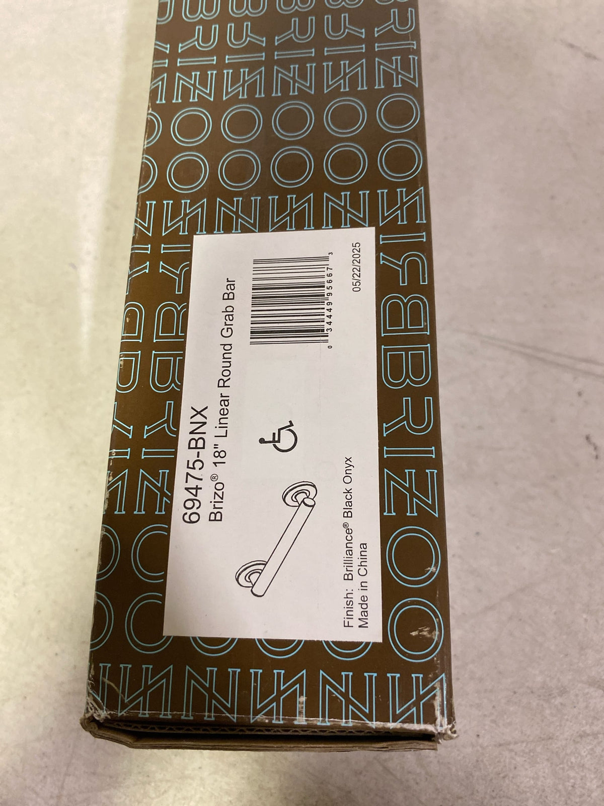 18 Euro Round Grab Bar