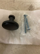 Amerock Faraday 1-1/4 inch (32mm) Diameter Oil-Rubbed Bronze Cabinet Knob, BP37740ORB