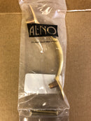 Alno Classic Traditional 3-1/2 Inch Center to Center Handle Cabinet Pull - Unlacquered Brass