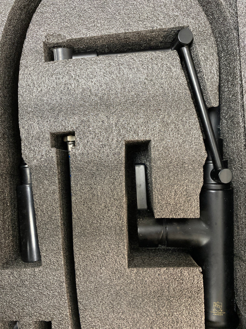 Elegant Lighting FAK-304 Leonardo 1.8 GPM 1 Hole Pull Down - Black