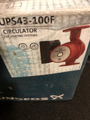 Grundfos G95906636 UPS 43-100 F 115V 32.5GPM 3-Speed Canned Rotor Cast Iron HVAC Recirculation Circulator Pump - N/A