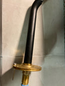 Brizo 83806-BL Kintsu 10” Shower Arm and Flange - Matte Black