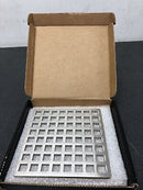 Infinity Drain Satin Stainless 5" Squares Drain Grate for Select Center Drains