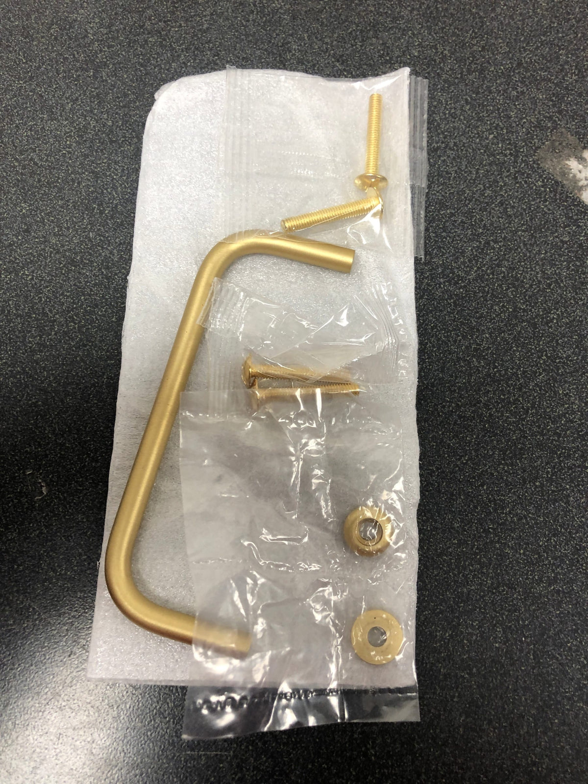 Schwinn Hardware 60121 3-3/4 Inch Center to Center Handle Cabinet Pull - Brushed Brass