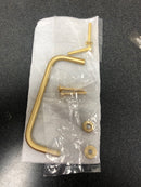 Schwinn Hardware 60121 3-3/4 Inch Center to Center Handle Cabinet Pull - Brushed Brass