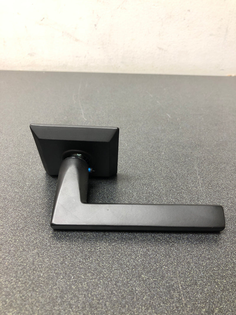 Emtek 505HLOUS19 Helios Reversible Non-Turning Two-Sided Dummy Door Lever Set from the Brass Modern Collection - Flat Black