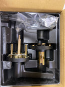 Kwikset SL6500DALRDT Daylon Single Cylinder Keyed Entry Door Lever Set with Round Rose from The Safe Lock Collection - Matte Black