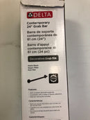 Delta 24" Grab Bar with Concealed Mounting, Contemporary Modern Design