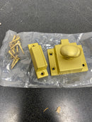Signature Hardware 483696 Pitkin 1-5/8" Long Brass Cabinet Latch - Satin Brass