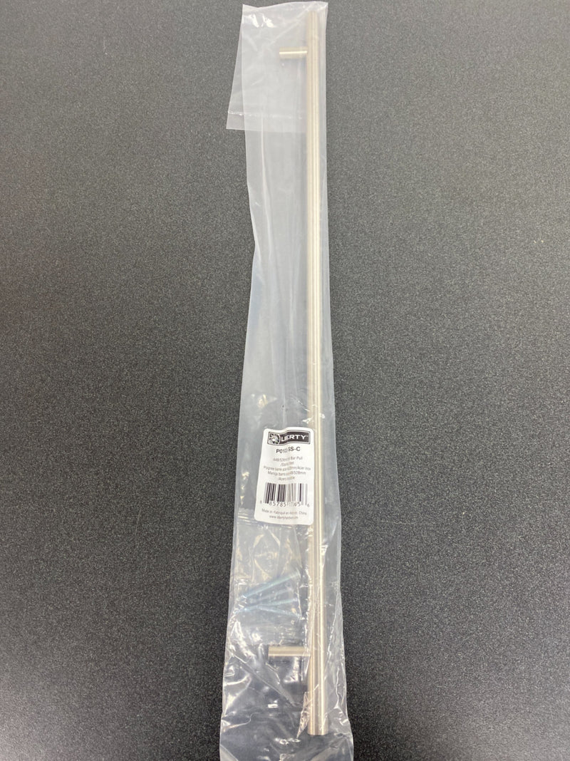 Liberty P01020-SS-C 17-5/8 in. (448mm) Center-to-Center Brushed Steel Bar Drawer Pull