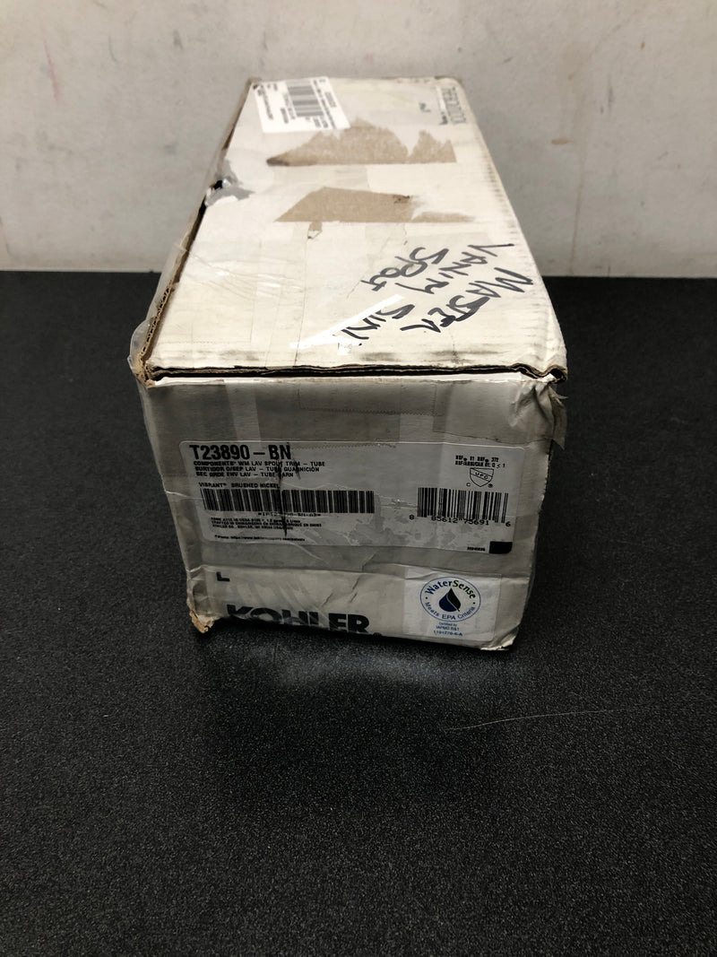 KOHLER Components Wall-Mount Bathroom Sink Faucet Spout With Tube Design 1.2 GPM