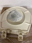 Bemis 730SLEC 346 Round Closed-Front Toilet Seat and Lid Quick Release with Easy Clean and Whisper Close Hinge - Biscuit