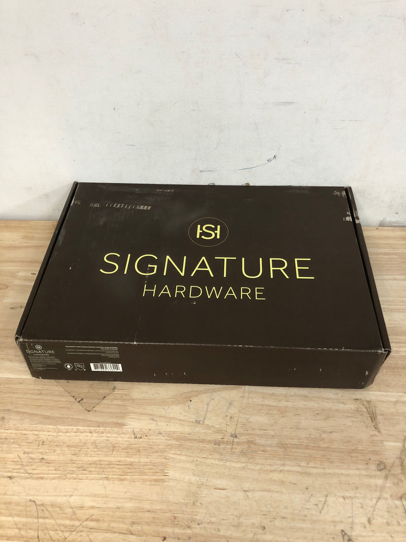 Signature Hardware SHVL4RTGCP Vilamonte Deck Mounted Roman Tub Filler Faucet - Includes Hand Shower - Chrome