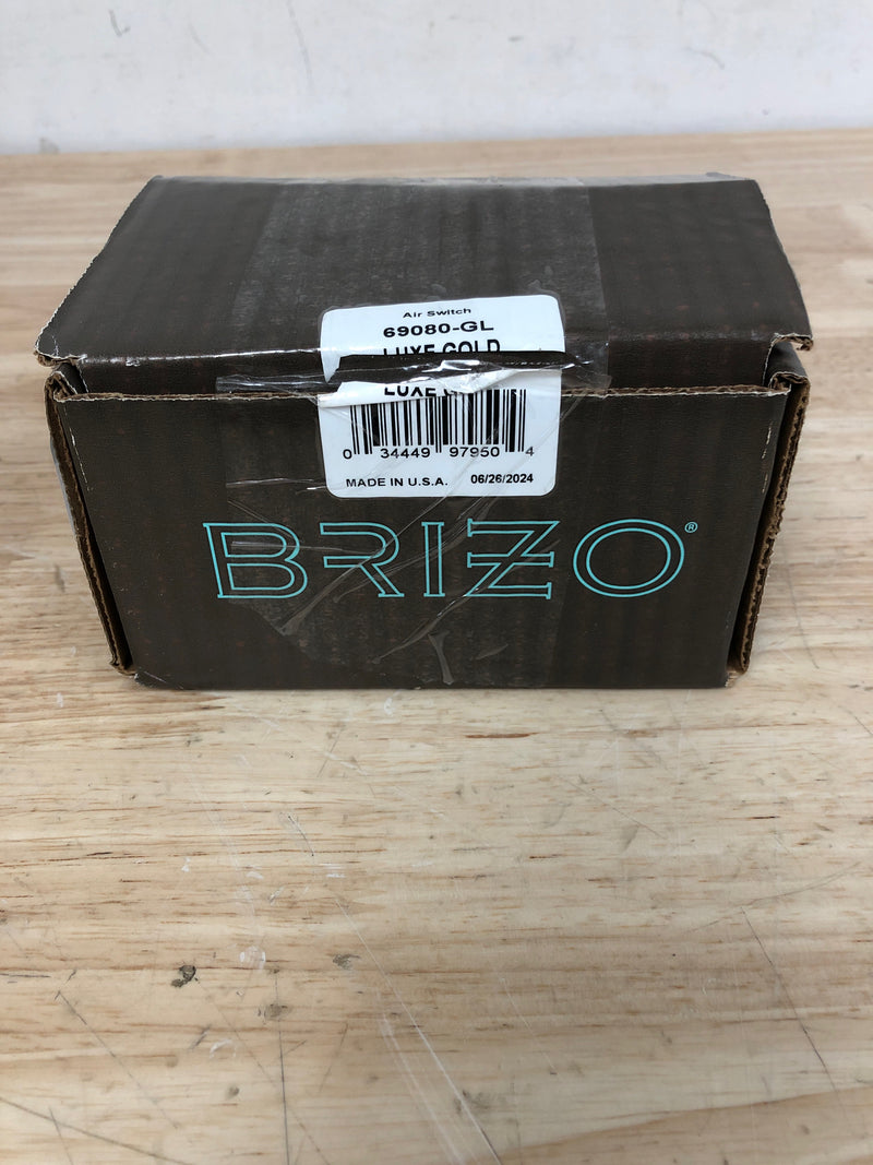 Brizo 69080-GL Air Switch with Dual Outlet - Luxe Gold