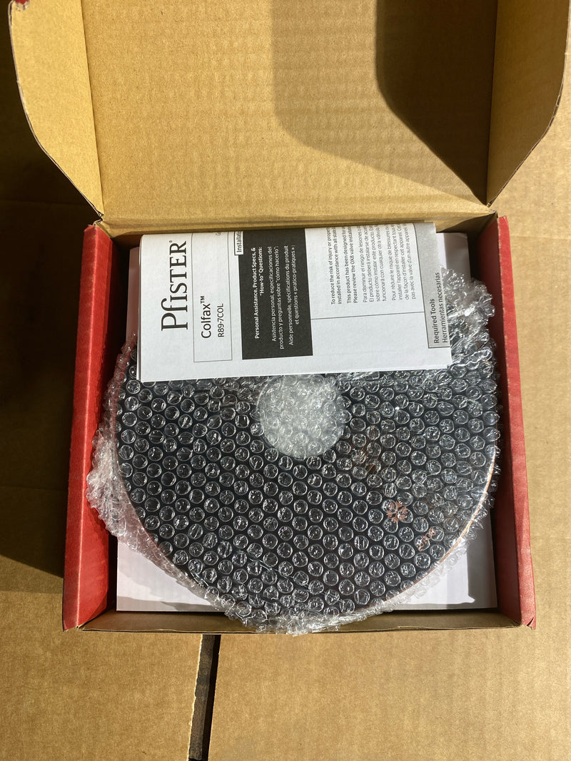 Pfister R89-7COLY Colfax Pressure Balanced Shower Trim Only with Single Lever Handle - Less Shower Head and Valve - Tuscan Bronze