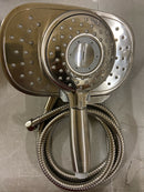 American Standard 9038254.295 Spectra Plus Duo 4-Function 2-in-1 Handheld and Fixed Shower Head 1.8 GPM, Brushed Nickel