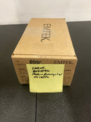 Emtek 805EPVD Egg Reversible Non-Turning Two-Sided Dummy Door Knob Set from the Brass Modern Collection - Polished Brass Modern Rectangular Rosette