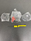 Emtek C510TRUS19 Tribeca Passage Door Lever Set from the SELECT Brass Collection with CF Mechanism - Flat Black