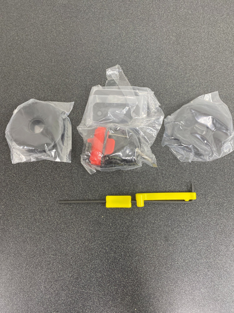 Emtek C510TRUS19 Tribeca Passage Door Lever Set from the SELECT Brass Collection with CF Mechanism - Flat Black