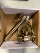 Delta DT022202-CZ Angled Supply Stop Valve with Cross Handle - Less Supply Line - Champagne Bronze