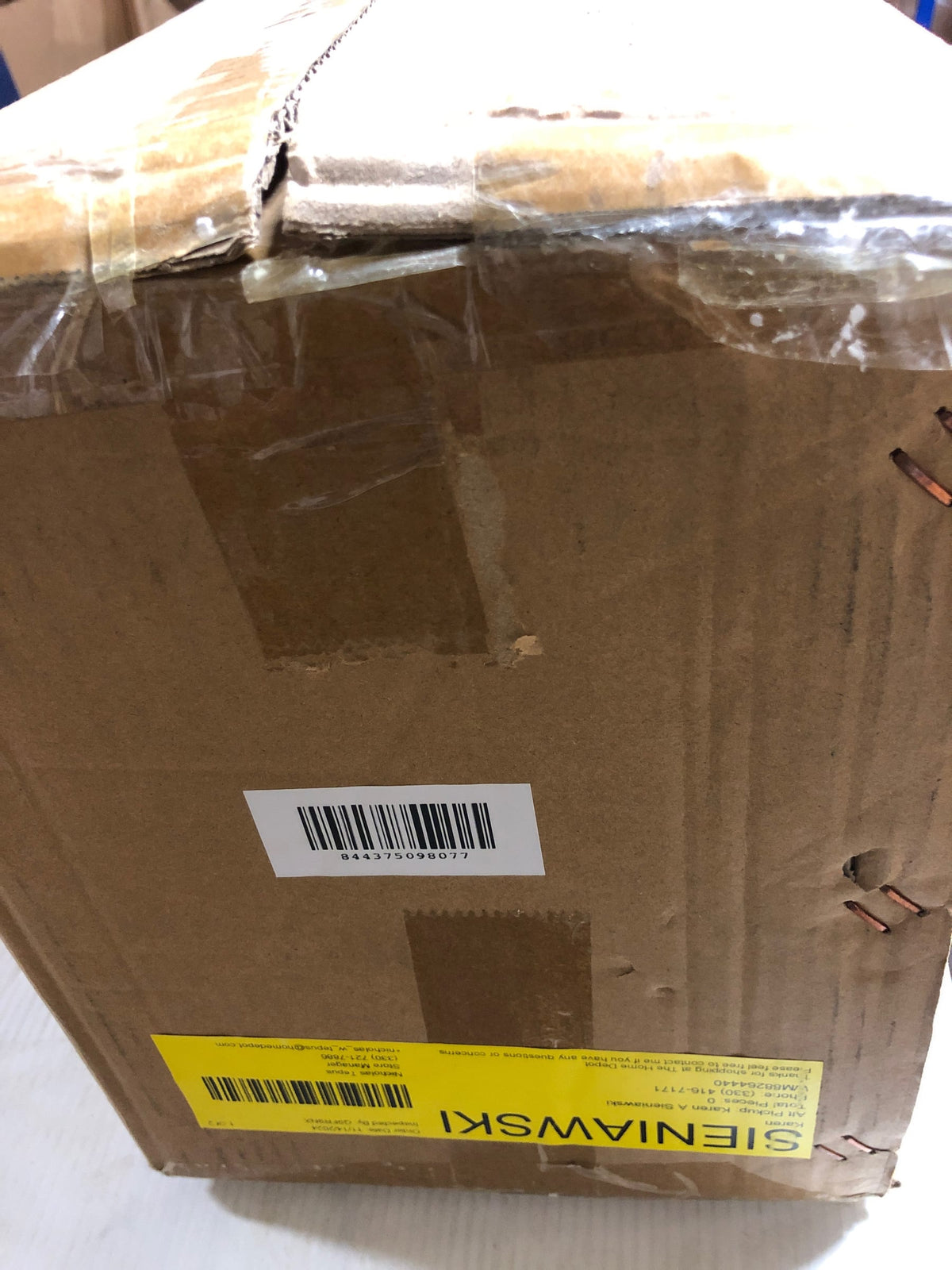 Golden Lighting 3118-4SF SD Hines 4 Light 35"W Semi-Flush Linear - Black