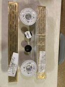 Signature Hardware 443339 Effendi 28" Linear Shower Drain with Flange