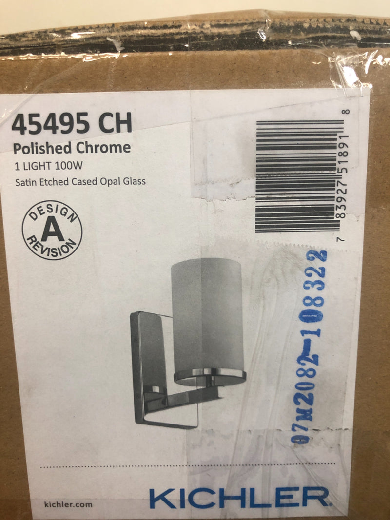 Kichler Crosby 9" Tall Bathroom Sconce