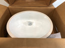 Kohler K-2209-0 White Caxton 17" Undermount Bathroom Sink with Overflow