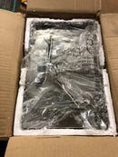 The Great Outdoors 9802-144 Bay View 2 Light 12" Tall Outdoor Wall Sconce with Etched Opal Glass - Stainless Steel